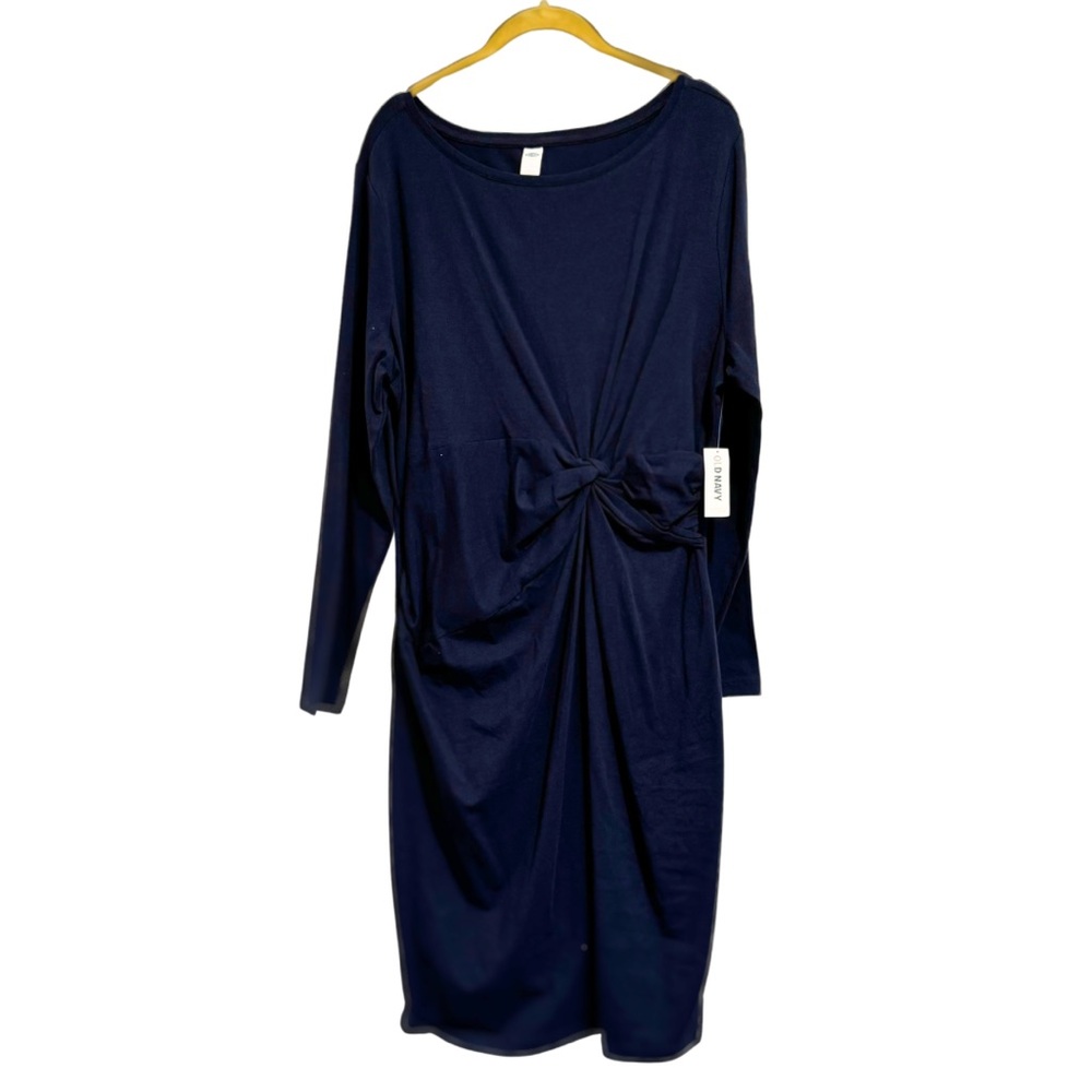 NWT Long sleeved, lightweight navy dress.